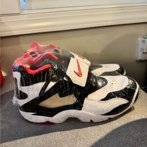 Nike Kids' Black, White, and Red Sneakers